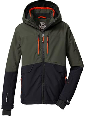 Killtec pojkar Ksw 201 Bys Ski Jckt Skidjacka/funktionell jacka med huva och snöfall