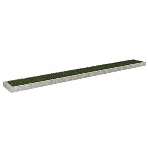 Chenshu Arriate, Mesa De Cultivo, Huerto Domestico, Cultivo De Plantas Aromaticas, Arriate De Jardín, de gaviones de Acero galvanizado 800x100x20 cm