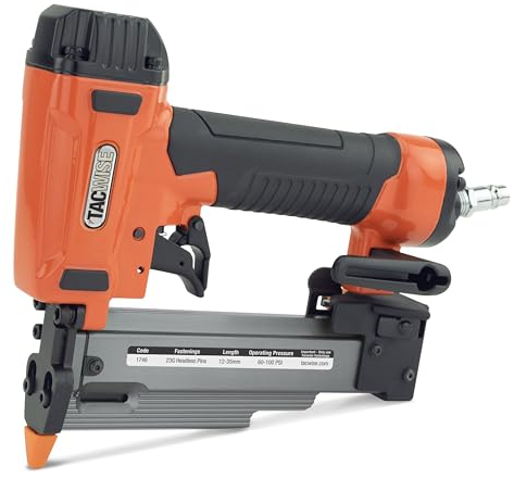 Tacwise 1746 Druckluftnagler für kopflose Nägel, verwendet Nägel des Typs 23G / 12-35 mm