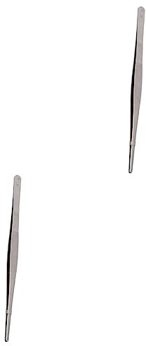 Ciieeo Pcs Food Tweezers Set Food Clips BBQ Tongs for Flipping Sturdy Stainless Steel for Use for Cooking