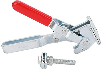 Hand Tool Clamp, Clamp for Smoker Lid Jig, Hook Clamp, Vertical Quick Release Toggle Clamp GH‑10247 450KG Holding Capacity for Woodworking Machine