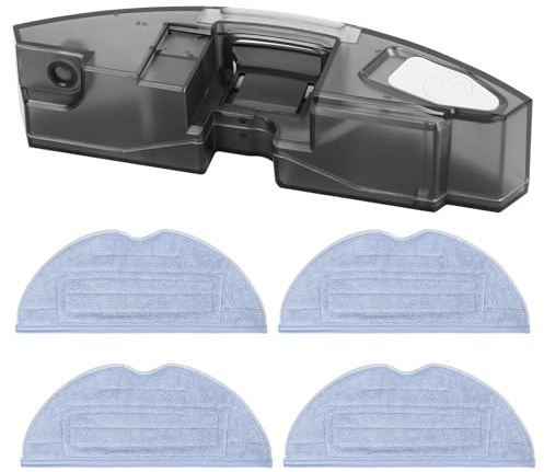 Original Ersatz-Wischbehälte mit 4 Wischtücher für S7 MAXV/S7 MaxV Ultra/S7 Pro/G10S/G10S Pro Roboter-Staubsaugerteile Staubsauger-Wassertank Ersatzwassertank Kehrmaschine Zubehör