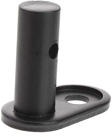 TOYANDONA Accesorios de remolque de bicicleta Tracción remolque de bicicleta para Niños Piezas inclinadas de remolque de Acero de Acero Codo de Remolque Negro