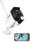 TONTON 3MP WLAN IP caméra de Surveillance extérieure, caméra WiFi extérieure avec Slot pour Carte SD détecteur de Mouvement PIR Humain, Vision Nocturne Couleur, Audio 2 Voies, IP66 résistant à l'eau