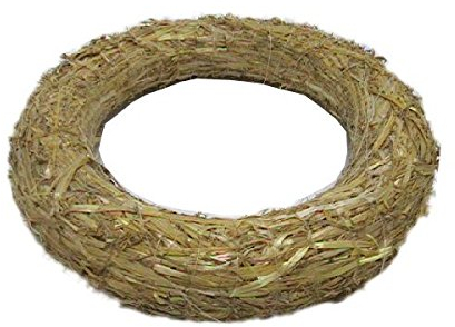 Schreiber Deko Strohkranz Natur Ø 50 cm / 8 cm