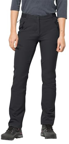 Jack Wolfskin Damen Geigelstein Pants Wanderhose, Schwarz, 38 EU