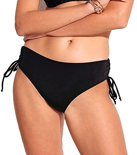 LIGNE V Bikini Mestruale Donna, Slip Ciclo da Bagno Assorbente, Costume Mestruale Riutilizzabile per Flusso Abbondante, Lavabile, Adatto Adolescenti e Taglie Forti