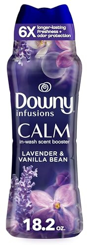 Downy CALM In-Wash Laundry Scent Booster Beads, Lavender, 18.2 oz