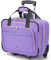Lekeinchi Rolling Travel Laptop Bag with Wheels – 24L Cabin Bag (45x36x15 cm) – Fits EasyJet Underseat(Purple)