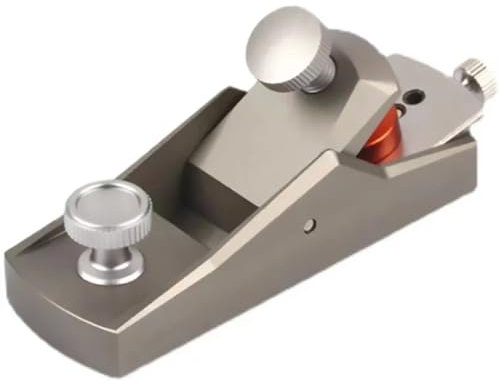 Pialla per legno manuale piccola Pialla for la lavorazione del legno Mini pialla a mano in lega di alluminio Pialla piatta europea Bordo inferiore Piano for rifilatura del legno Strumenti for falegnam