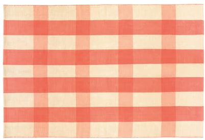 Remember Kelim Pumpkin, 140 x 200 cm, Flach gewebter Teppich aus Baumwolle/Polyester – Dekoratives Wohnaccessoire im Kelim-Design, farbenfroher Design Teppich, modernes Interior-Dekoelement