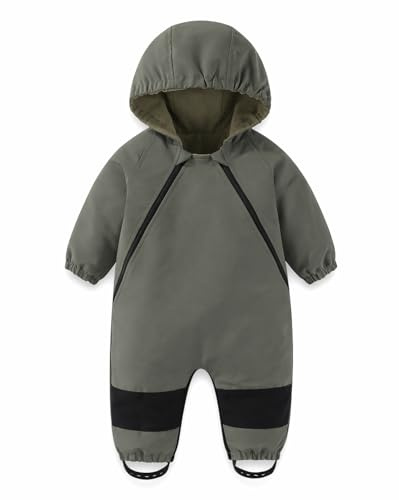 WYTbaby Fleece-Lined Pramsuit for Babies & Toddlers | Water-Repellent
