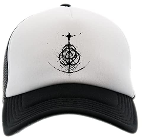 BIOCLOD Elden Ring Black Männer Frauen Unisex Baseball Kappe Schwarz Weiss Men Women Cap Black White