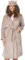 Pusheen Womens Dressing Gown | Ladies Novelty Nightwear Pyjama Robe | Brown Cosy Loungewear | Cartoon the Cat with 3D Ears Bathrobe | Nightwear Costume Merchandise Gift for Adults