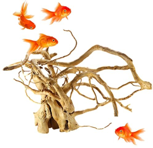 Ornement En Réservoir Poissons | R-acine Araignée Bois D'Ornement Décoration Pour Aquariophilie | Naturel Branches De Bois Flotté Pour Aquarium | Accessoires D'aquarium Pour Cachette (20g - 160g)