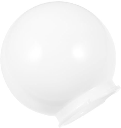 Cabilock Runder Lampenschutz Dekorativer Lampenschirm Für Außenbereiche Milchige Ersatz Für Defekte Lampenschirme Schützt Vor Und Beschädigungen