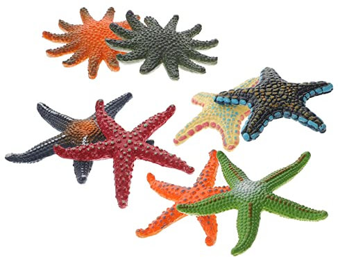 Abaodam 8pcs Ocean Sea Animals Toy Figures Mini Animal Figures Set Sea Creatures Toys for Boys and Girls Decorative Ornaments