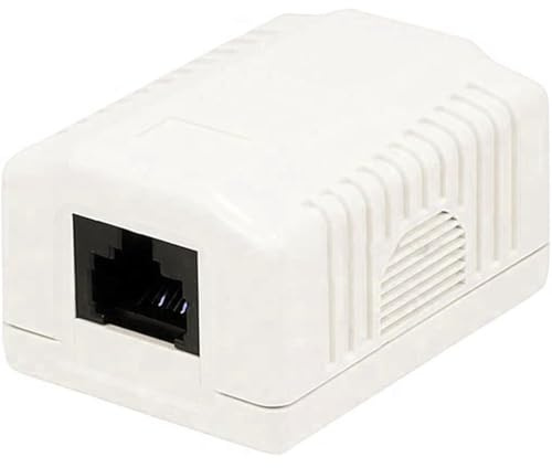 Techly Professional 621475 Prise murale avec 1 Fruit RJ45 Cat.6A UTP Beige