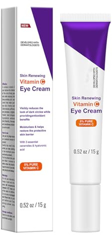 VC Augencreme, 15 g, Tightening Booster, Augencreme mit Kollagen, Cremes gegen Augenringe und Falten, sofortige Anti-Aging und Anti-Falten-Cremes, straffende Konturen der Augen