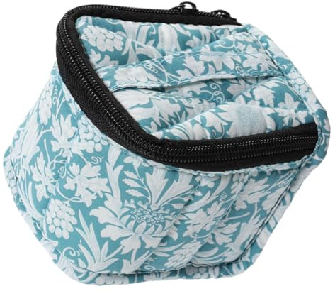 Hohopeti Organizer Anti 9 Smalti Scomparti Bottiglie e Unghie Protezione Borsa da 15ml Portatile Caduta Viaggio e Casa