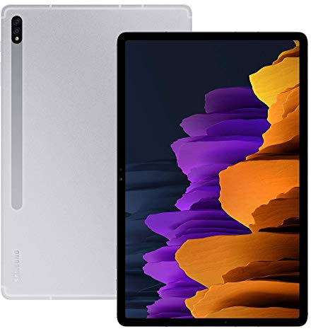 Samsung Galaxy Tab S7+ Wi-Fi Android Tablet Mystic - Silver (UK Version) (Renewed)
