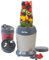 Petra PT2002V4SILVERVDEEU7 NutriMax Mehrzweck-Smoothie-Kaffeemaschine, Saftmixer, 2 Mischbehälter (800 ml/1 l), Trinkverschluss, Aufbewahrungsdeckel inklusive, BPA-frei, Cocktailmischer, 1000W
