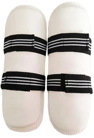 Qianly Taekwondo Garde équipement de Protection Corps Protecteur Protection rembourré Garde pour Sanda Hommes Femmes Muay Thai grappin Sports de, Jambières M