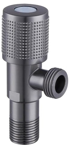 AD-BCrbgen Válvula de Cierre de Parada de Esquina de compresión, válvula de Agua for Inodoro, conexión de Accesorios de tubería de Agua fría y Caliente