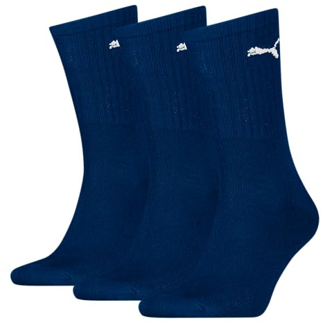 PUMA Sport 3p Calcetines, Azul (Dark Navy/Blue), 35-38 Hombre