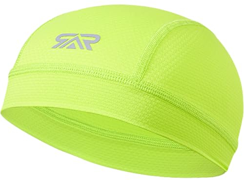 VIAUMBR Unterziehmütze Fahrradhelm Sommer Sommermütze Kopfbedeckung Radsport Mütze Radmütze Herren Leichte Schnelltrocknend Fahrradfahren Radfahren Jogging Rudern Motorrad