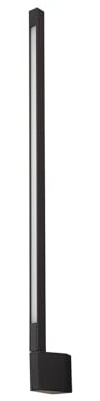 Lindby LED vägglampa neano utomhus (stänksäker (modern) i svart aluminium (1 flamma), utomhusvägglampor vägglampa LED utomhu utomhus för utomhusvägg/husvägg