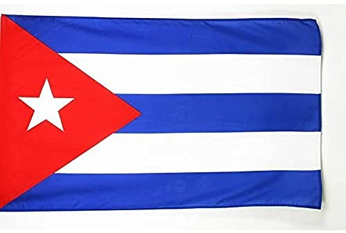 BANDERA de CUBA 250x150cm para palo - BANDERA CUBANA 150 x 250 cm - AZ FLAG
