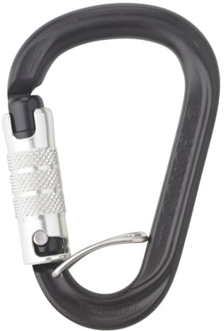 Austrialpin Hms Rondo 3-Way Autolock Carabiner avec Selfie Noir Mat Anodisé 2018 Mousqueton