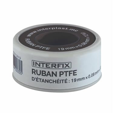 INTERPLAST Rouleau de téflon® 19 mm Longueur 12 m