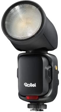 ROLLEI HS Freeze 1S für Sony Kameras - Aufsteckblitz I Blitzgerät I Kamera I Blitzschuh I 2,8“-Touchscreen I 2,4 GHz-Fernauslöser