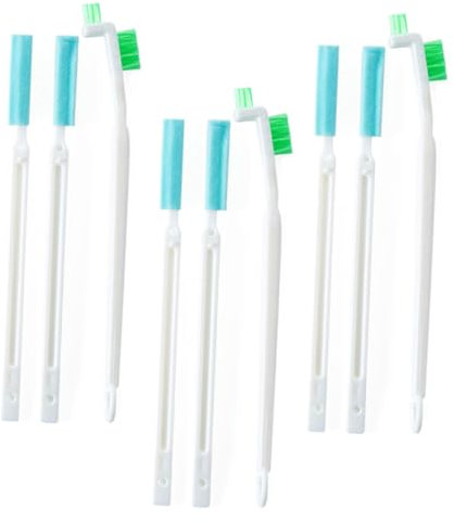 BEBEMOKO 9stücke Teiliges Reinigungsbürsten Babyflaschen Praktische Flaschenbürste Mit Langem Griff Multifunktionale Reinigung Für Küche Und Bad Für Flaschen Und Kleine Ecken