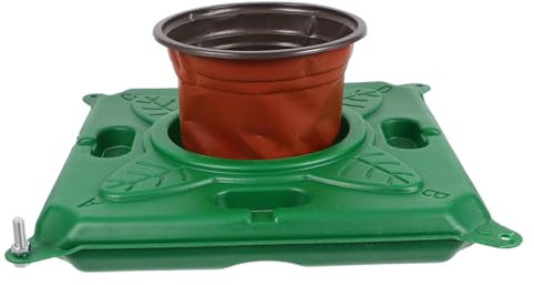 YARNOW Floating Aquatic Water Garden Planter Basket and Dual-color Floating Pot for Outdoor Pond Landscaping and Water Feature Planting