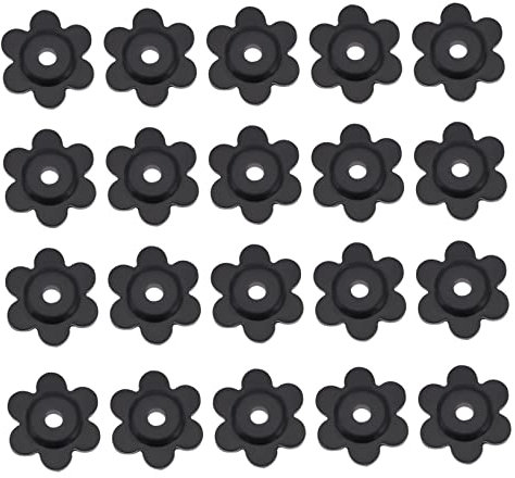 BESPORTBLE 20pièces Clips Et Stoppers De Drapeau De Jardin pour Fête Accessoires De Fixation Élégants Et