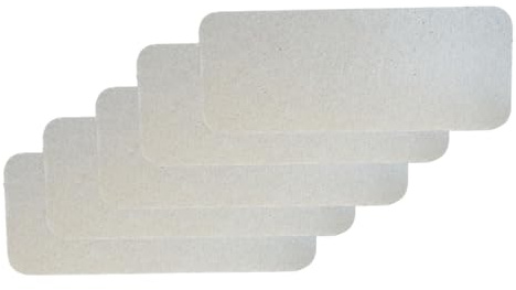 MagiDeal 5X Coperture per Guida d'onda a microonde, fette di Mica, Piastre di Mica di Ricambio Resistenti alle Alte Temperature, di Alta qualità, per la, Style C