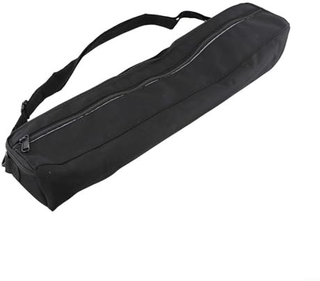 Flute Bag for 16 and 17 Holes Flutes, Featuring Soft Interior Padding, Adjustable Shoulder Strap, Reflective Safety Lines and Metal Hook for Secure Carrying (17 Holes)