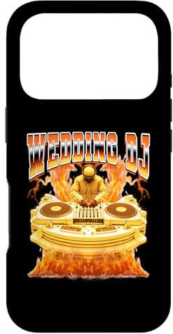 Custodia per iPhone 17 Pro Wedding DJ Discjockey Disc jockey Giradischi anni '90 Bootleg