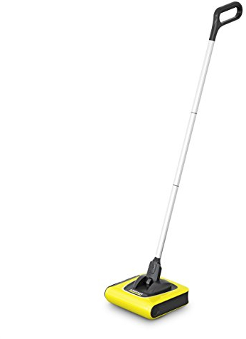 Kärcher KB 5 - Scopa Elettrica a Batteria, Batteria al Litio, Autonomia 30 min, Giallo/Nero