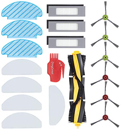 DingGreat Kit di Accessori di Ricambio per ECOVACS DEEBOT N10 Plus/ T9+/ N8 PRO+/ N8+/ T8AIVI+/ T8+ Aspirapolvere Robot