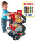 MOLTO | 5 Stockwerke Parkhaus mit Garage, Rampen, Waschraum, Aufzug, Tankstelle und gesalbter Bereich | Enthält 10 Spielzeugautos | Kinderspielzeug | + 3 Jahre