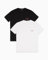 EMPORIO ARMANI Herren 2-Pack Crew Neck T-Shirt, weiß/schwarz, XXL