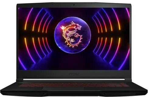 MSI Thin GF63 12VF-298, 39,6 cm (15,6 Zoll) FHD, 144 Hz, Intel Core i7-12650H, 16 GB DDR4-3200, 512 GB SSD RTX 4060 Laptop GPU, Windows 11 Home, Schnelles PCIe SSD-Systemlaufwerk, QWERTZ Tastatur