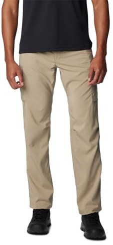 Columbia Men's Silver Ridge Utility Pant, Hiking Trousers, Tusk, W34/L32