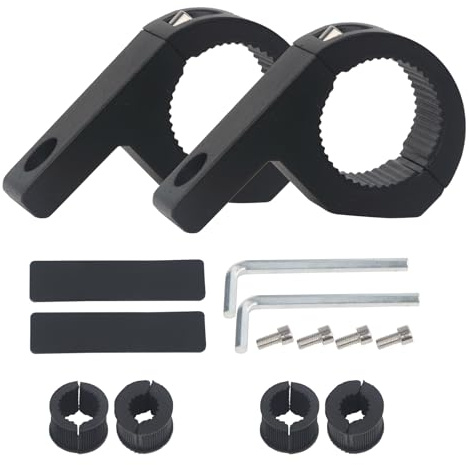 2 stycken hållare för arbetslampor, universell, 19–32 mm rörhällare, universal Light Bar-fäste, för frontskyddsbygel, terrängfordon, bil, lastbil, motorcykel.