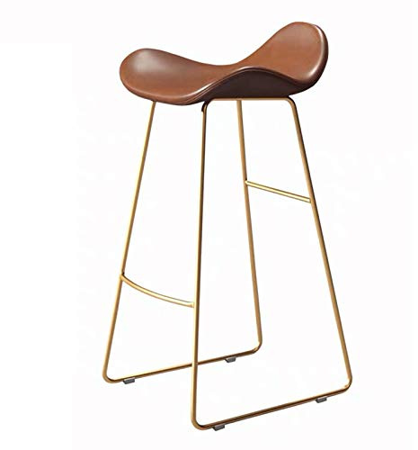 Tabourets Barchaises Modernes Cafe Iron Bar Cuisine Breakfast Breakfast Bar Bar Chaise de Maison Meubles de Maison Hauteur 65/75 cm Multi-Couleur Facultatif (Taille: 65 cm, Couleur: 003)