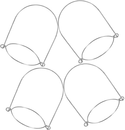 Happyyami 4 Piezas De Asas Para Tarros De Cristal Asas De Alambre Ganchos Para Tarros De Cristal Llaveros